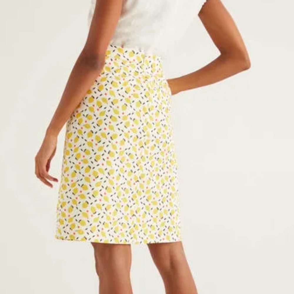 Boden Lemons Skirt Size 12 - Picture 2 of 7
